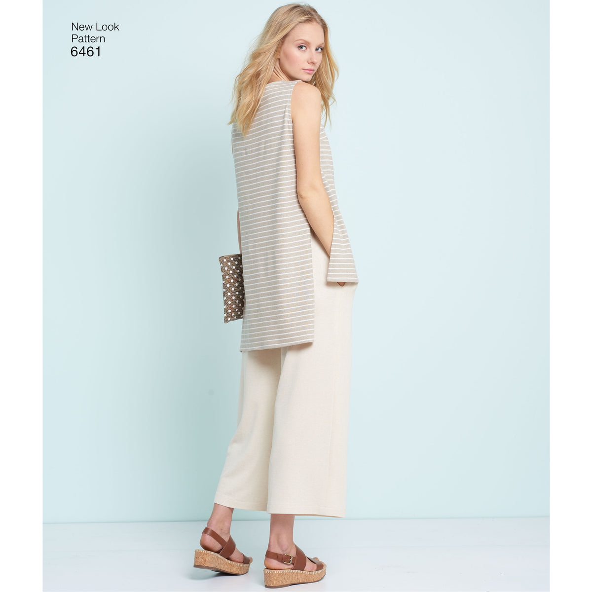6461 Misses' Dress, Tunic, Top and Cropped Pants