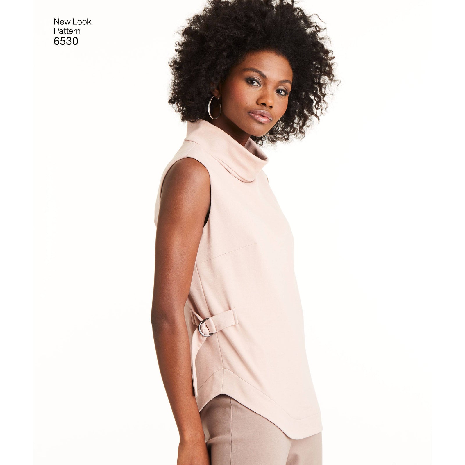 6530 New Look Pattern 6530 Women's Knit trousers, Skirt and Tunic