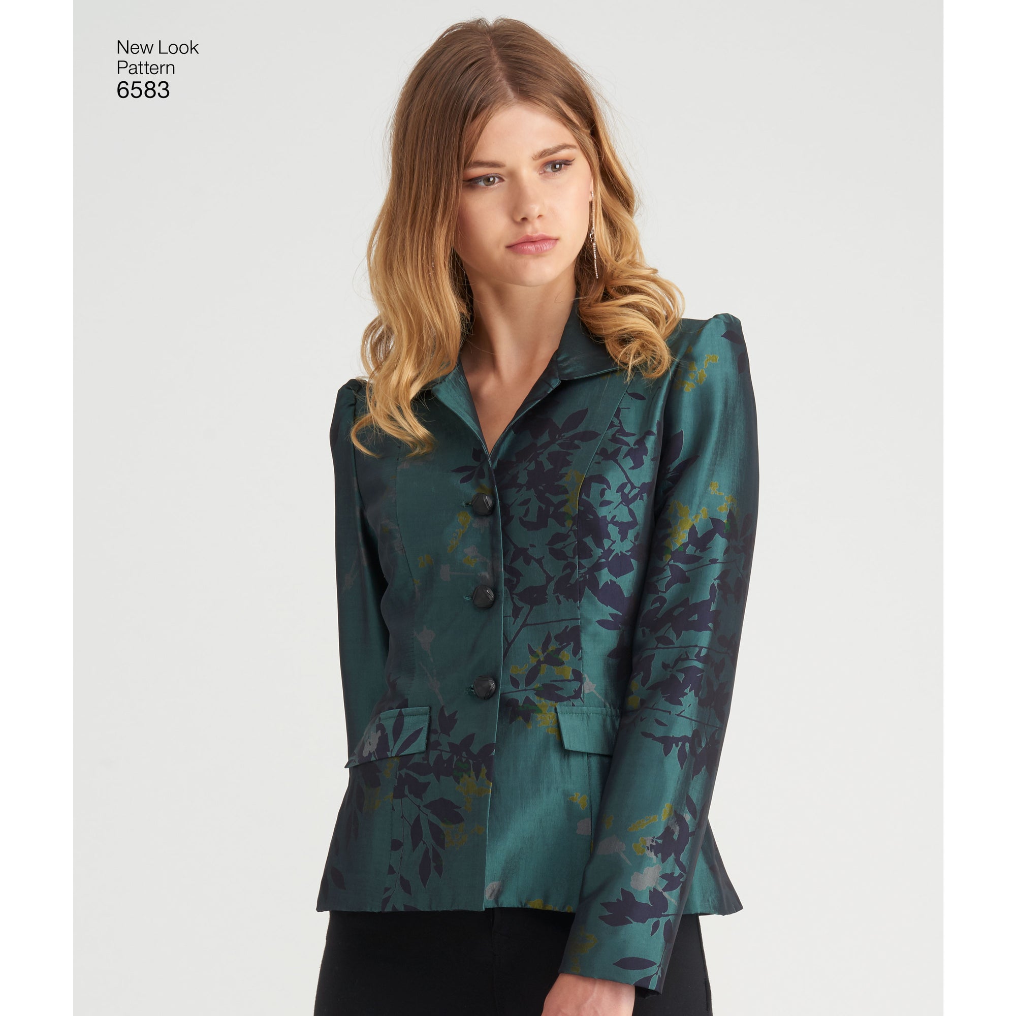 6583 New Look Pattern 6583 Misses' Lined Jacket