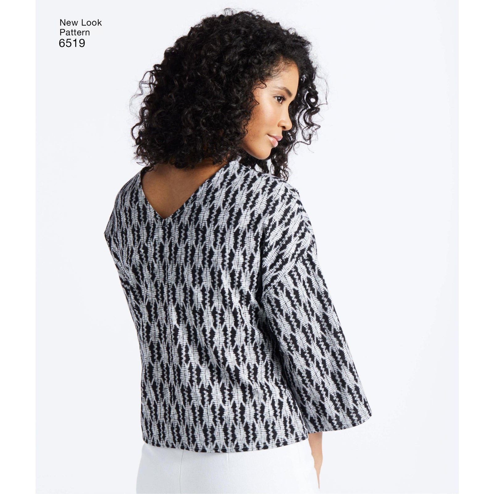 6519 New Look Pattern 6519 Women’s   Dress or Top and Pants or Shorts