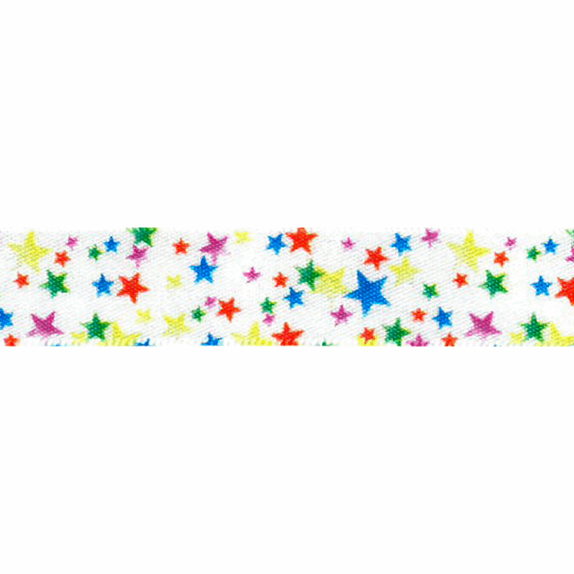 Novelty Satin Ribbon - Starburst - Cheap Fabrics