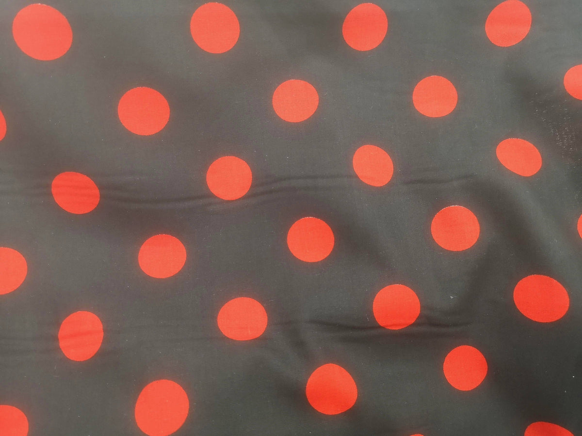 One Inch Polka Dot - Cotton Fabric