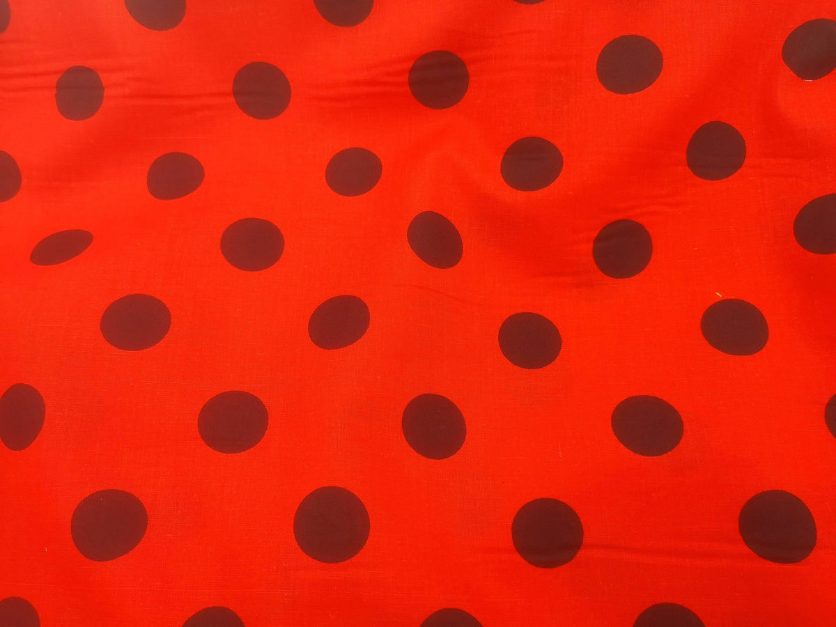 One Inch Polka Dot - Cotton Fabric
