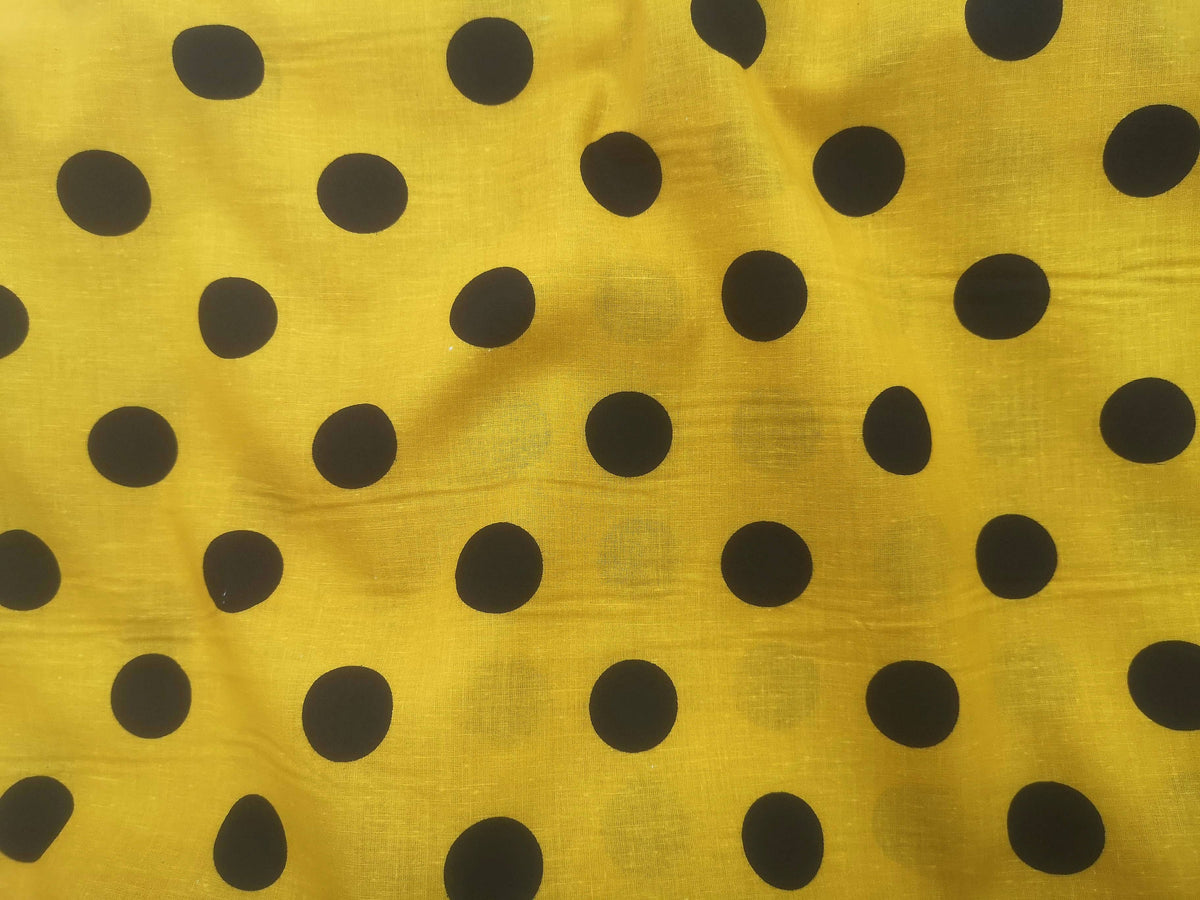 One Inch Polka Dot - Cotton Fabric
