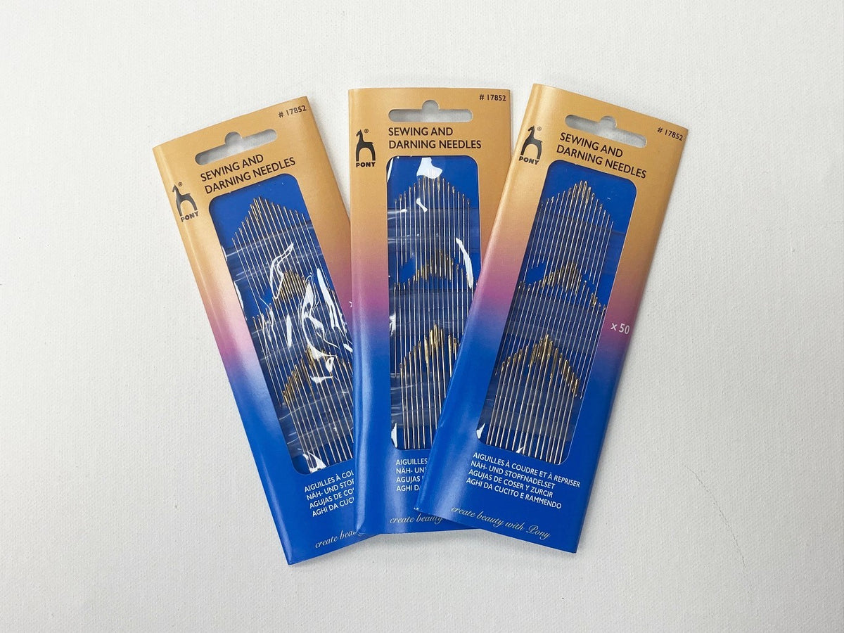 Hand Sewing & Darning Needles: Assorted - Gold Eye (Pack of 50)