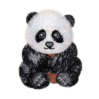 Panda - Iron -On & Sew-On