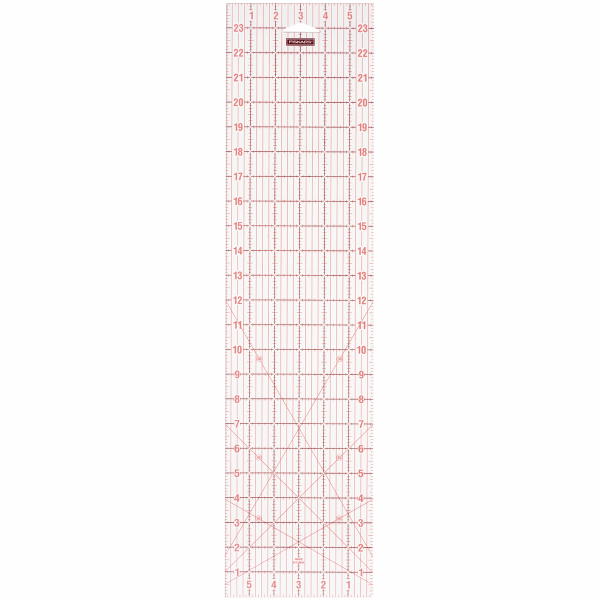 Patchwork Ruler: Acrylic: 6 x 24&quot; - Fiskars