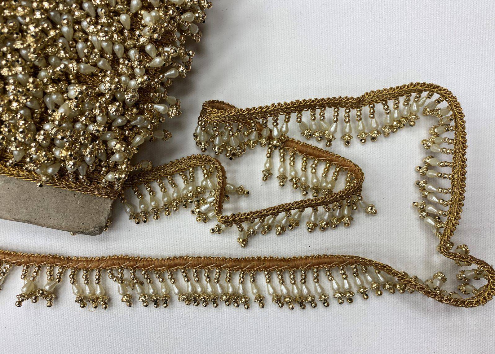 Gimp Pearl Tassle - 30mm