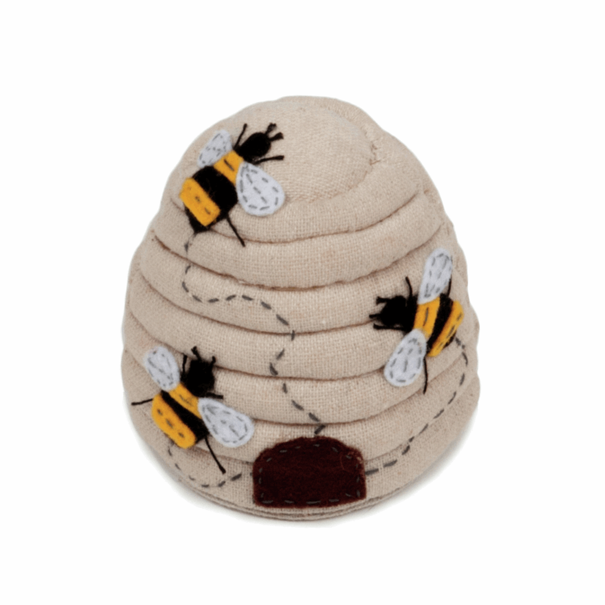 Large Pincushion - Bee Hive - Cheap Fabrics