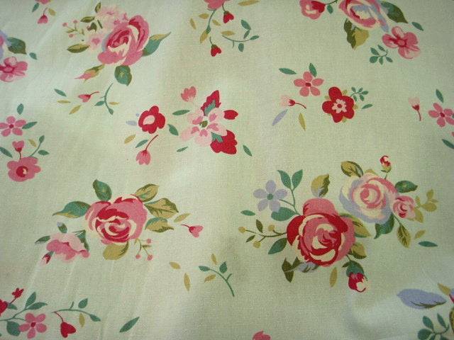 Pink Rose- Cotton Poplin Patchwork