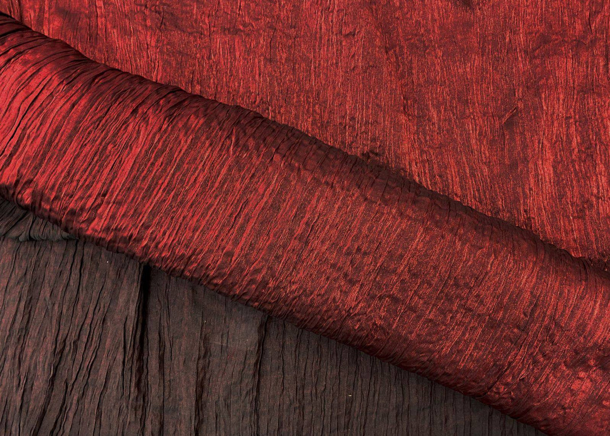 Plain Shimmer Crushed Taffeta - Cheap Fabrics