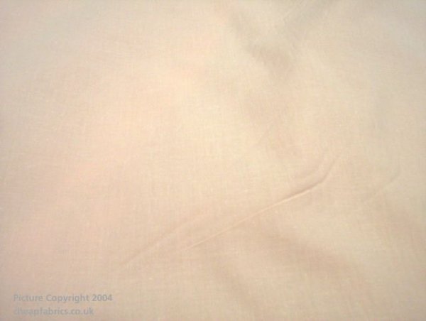 Plain Poly/Cotton Sheeting Fabric - Wide Width
