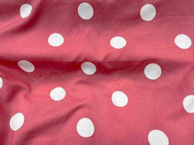 Polka Dots - Clearance Printed Crepe - Cheap Fabrics