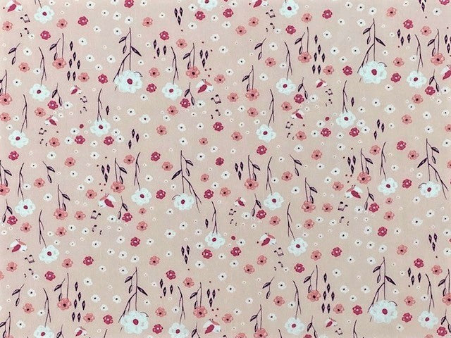Floral Summerfall- Poly/Cotton Print