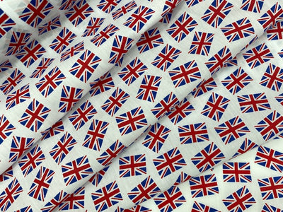Union Jack Flags - Poly/Cotton Print