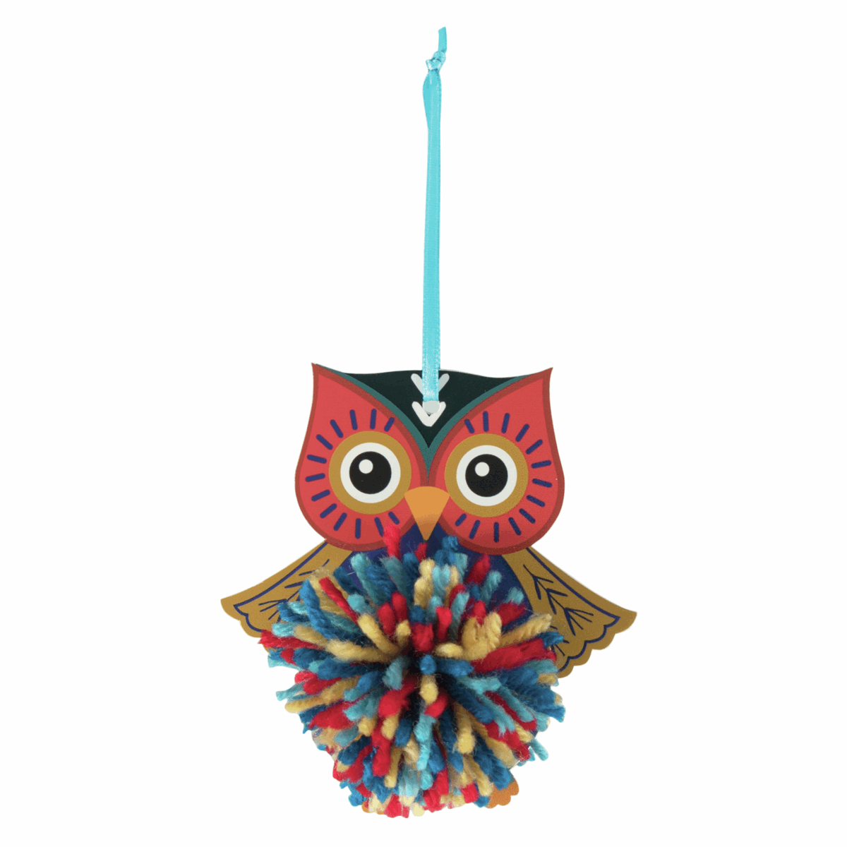 Pom Pom Craft Decoration Kit - Owl