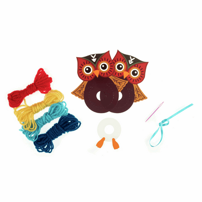 Pom Pom Craft Decoration Kit - Owl