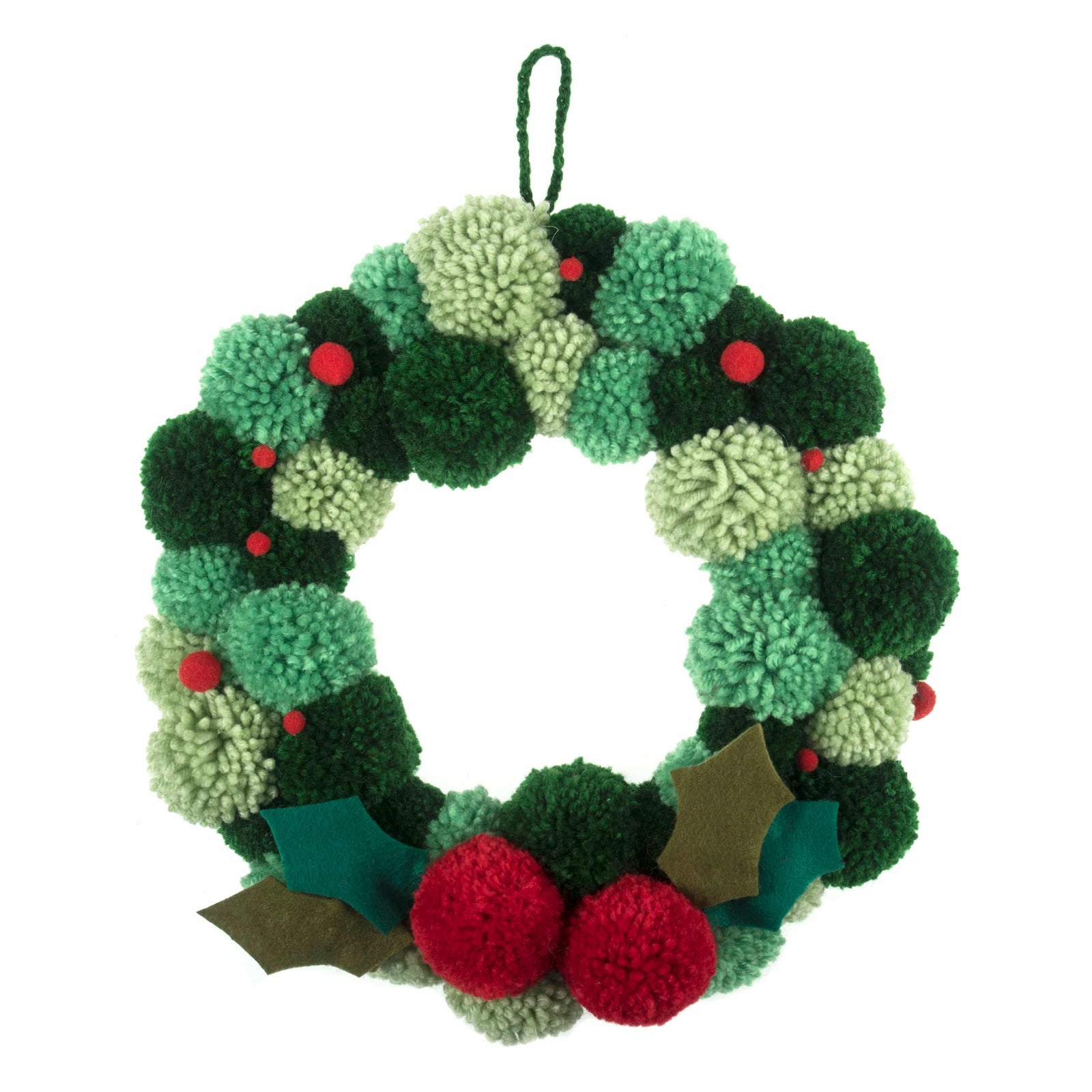 Pom Pom Wreath Kit - Cheap Fabrics