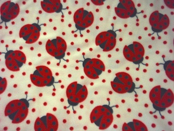 Ladybirds - Fleece Print