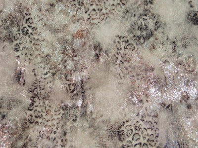 Design 2 - Granite Printed Foil Corduroy