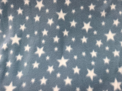 White Stars - Fleece Print