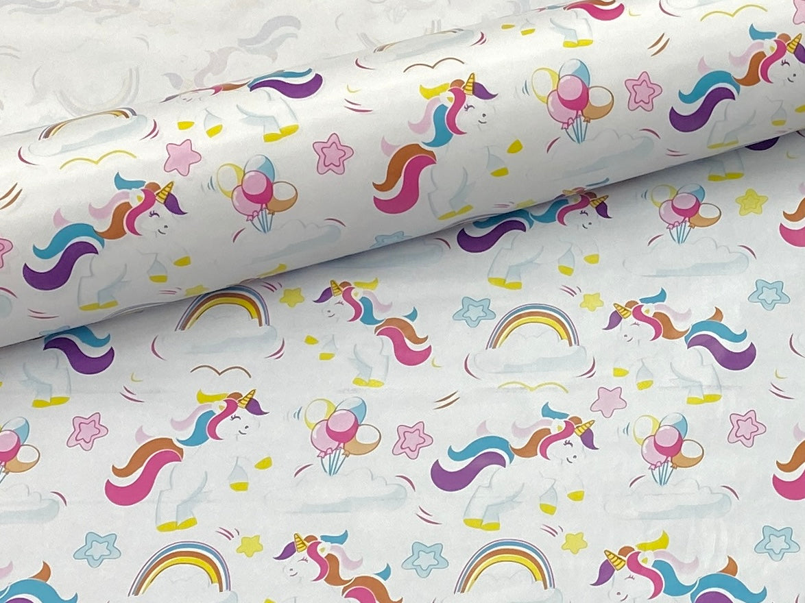 Partytime Unicorn - PVC Tablings - Cheap Fabrics