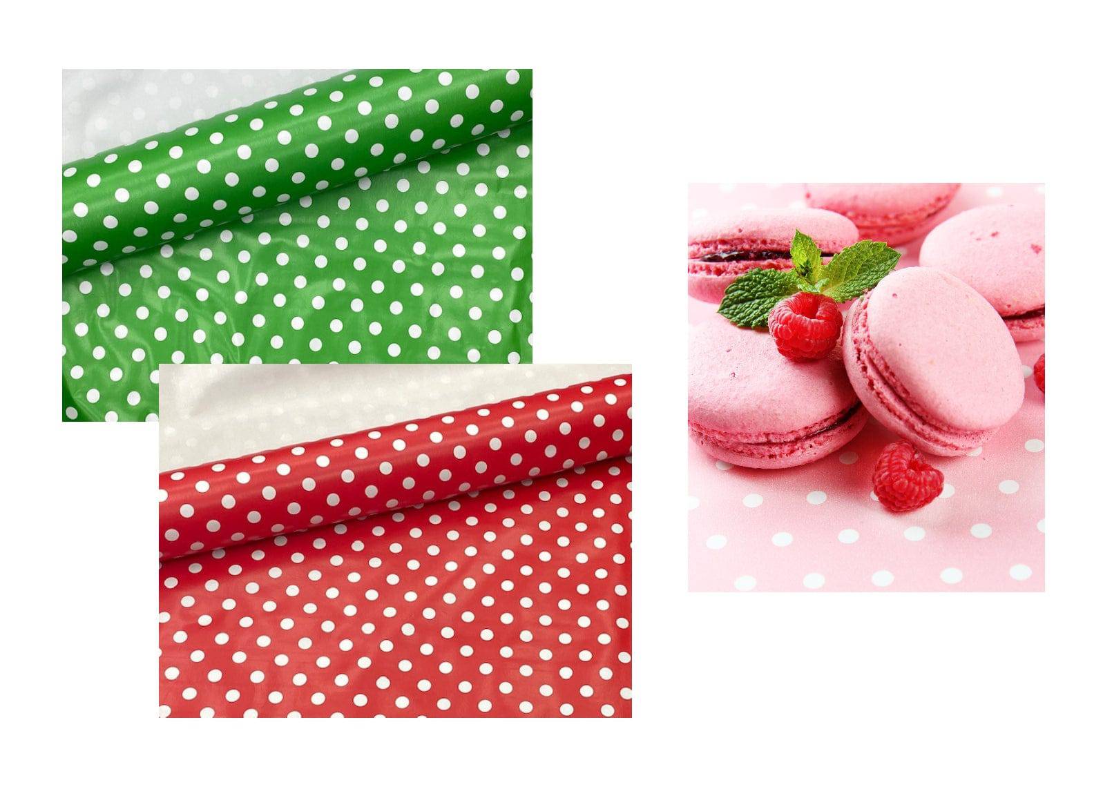 Polka Dots - PVC Tablings - Cheap Fabrics