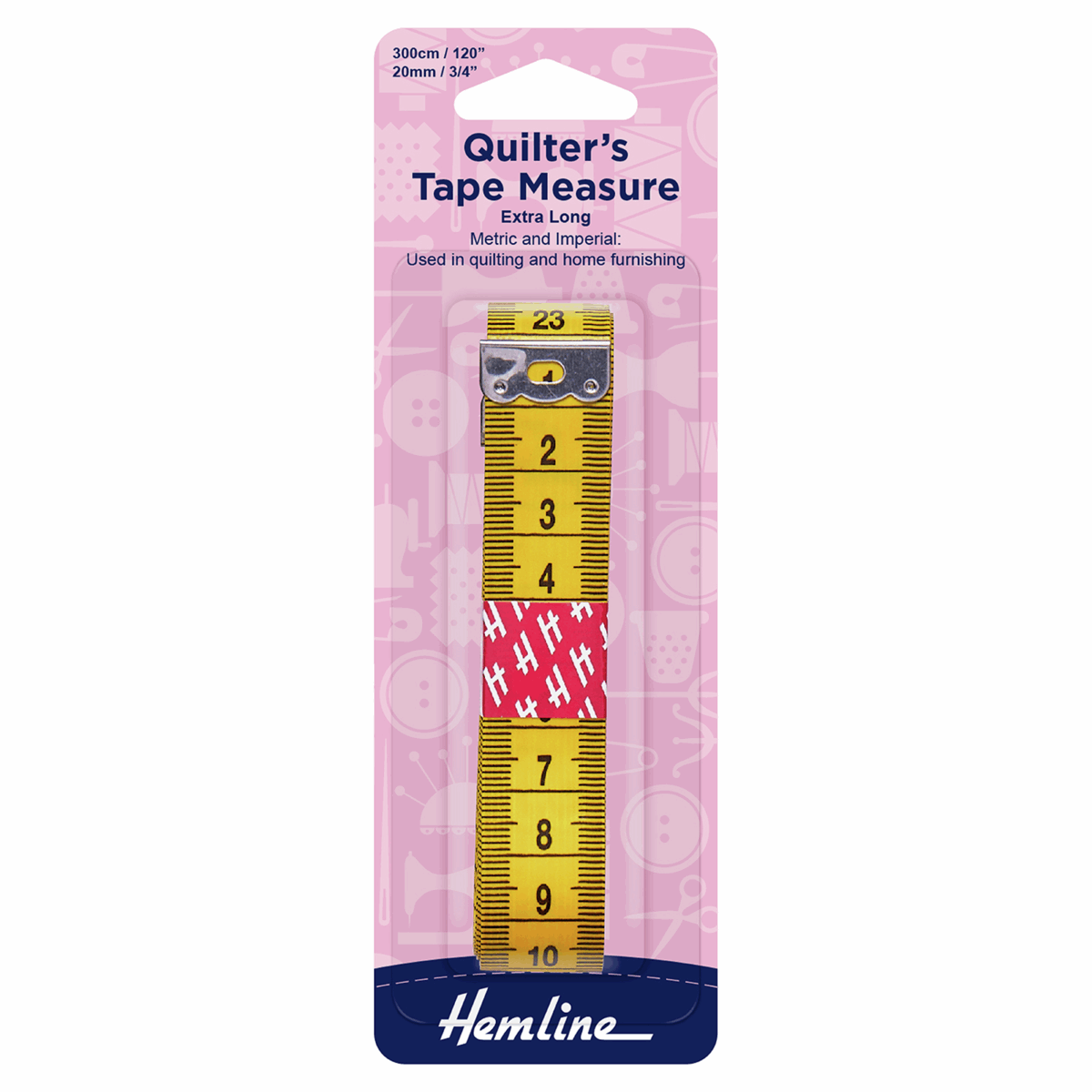 Quilter's Tape Measure - Extra Long