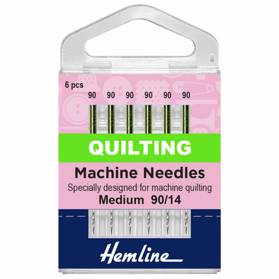 Hemline Sewing Machine Needles - Quilting