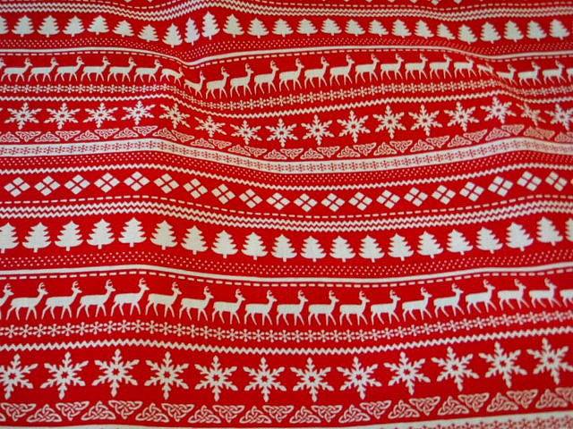 Scandinavian Christmas - Poly/Cotton Print