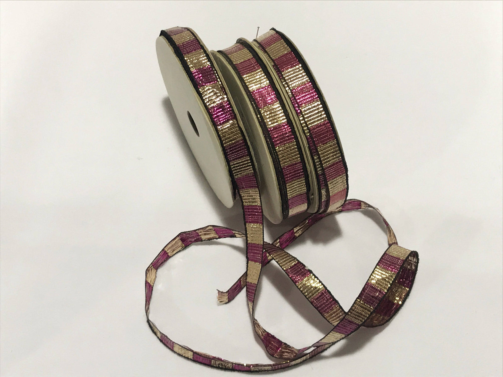 Metallic Ribbon Reel - Ric Rac (10mm)