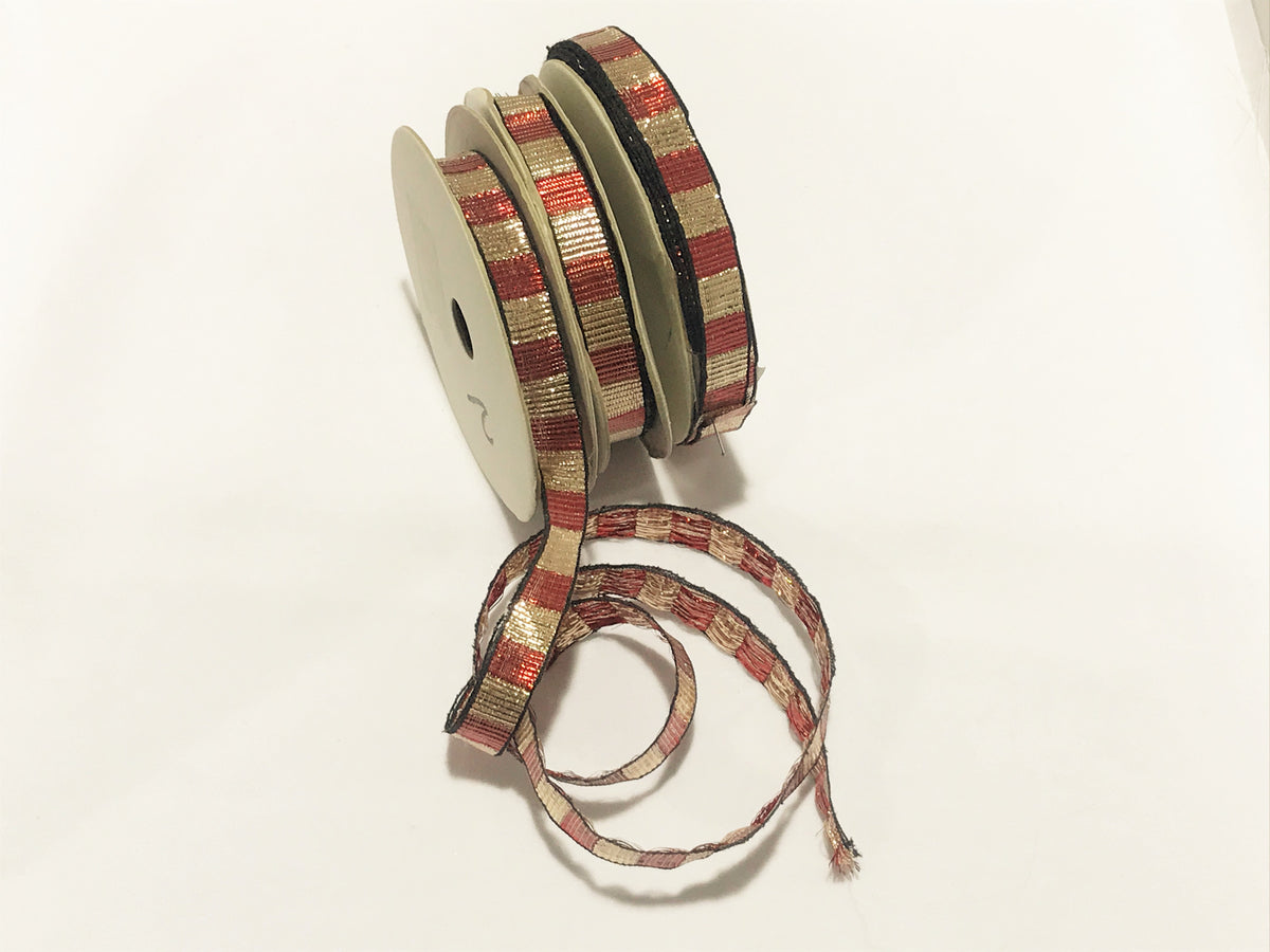 Metallic Ribbon Reel - Ric Rac (10mm)