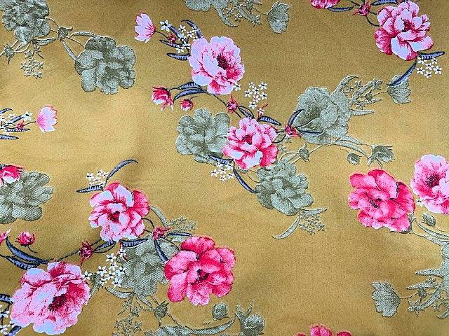 Rose 2 Rose - Clearance Printed Crepe - Cheap Fabrics