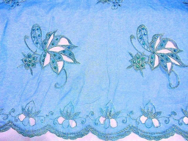 Cutwork Embroidered Clearance Organza