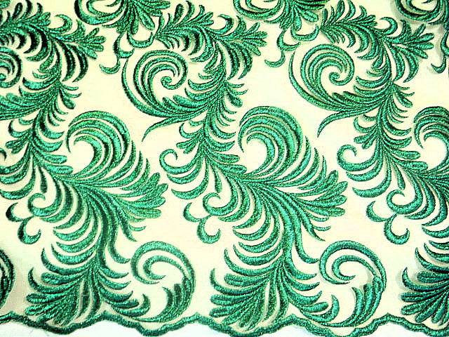 Design 9 - Embroidered Tulle