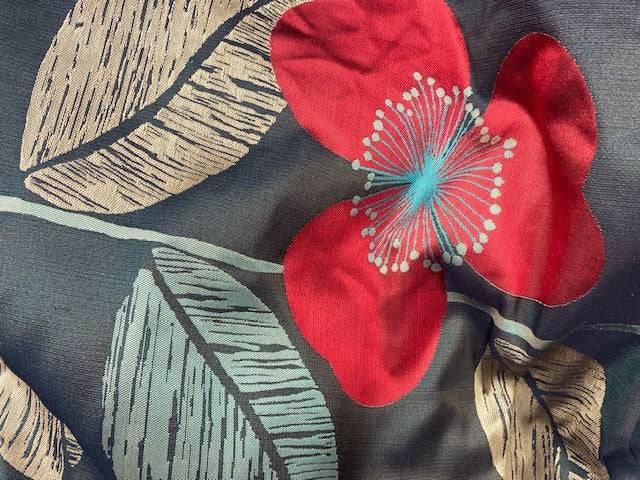 Scarlet Leaf - Taffeta Jacquard - Cheap Fabrics