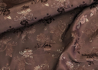 Double-Sided Embossed Jacquard - Floral