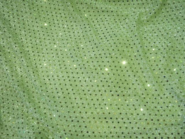 Round Polka Dots Sequin 3mm - Jersey Knit - Cheap Fabrics