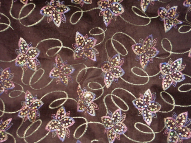Embellished Embroidered Corduroy