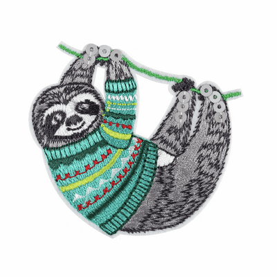 Sloth - Iron -On & Sew-On