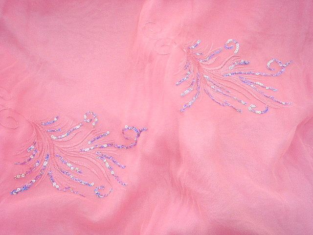 Sequin Embroidered Chiffon