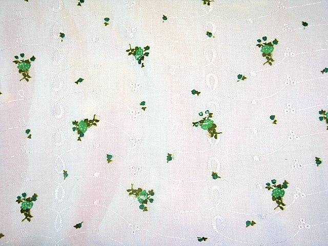 Printed Embroidery Anglais - The Small Flower