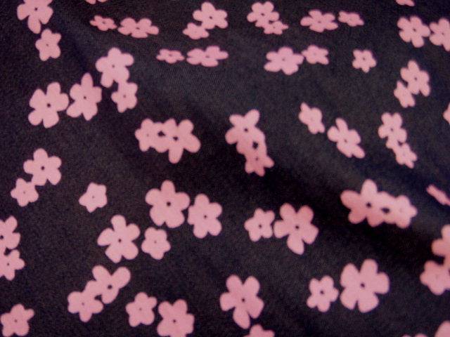 Small Daisy - Printed Stretch Denim