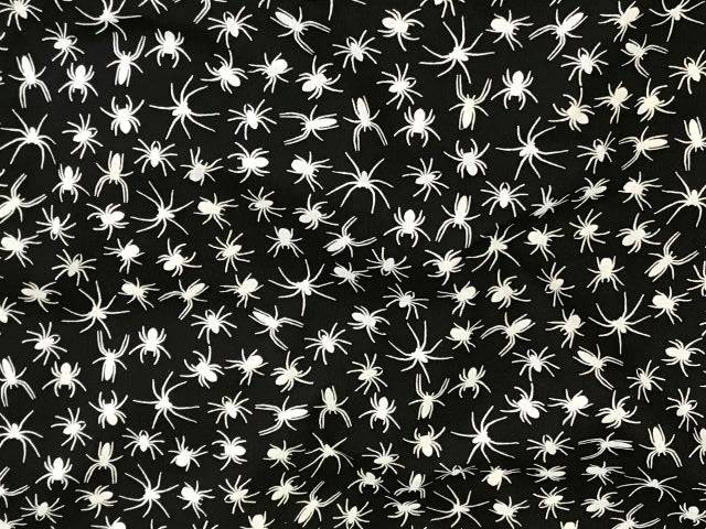 Spiders - Halloween Poly/Cotton Print