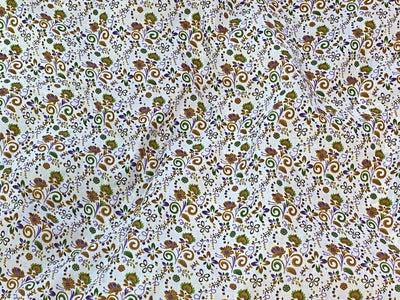 Spring Flower- Poly/Cotton Print