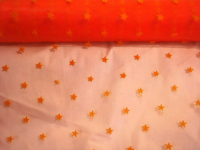 Star - Flock Glitter Tulle