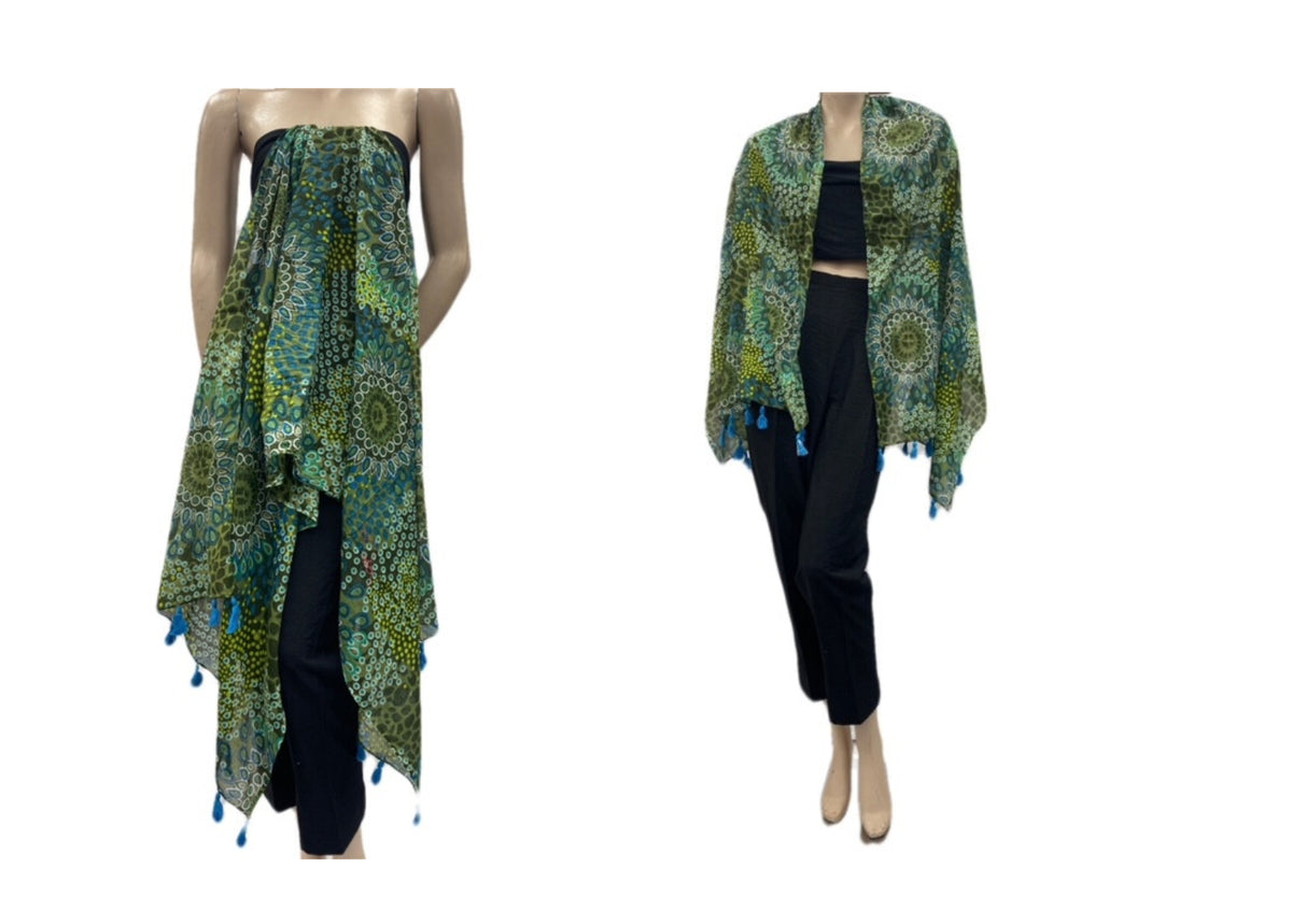 Shades Of Green Stole - 03