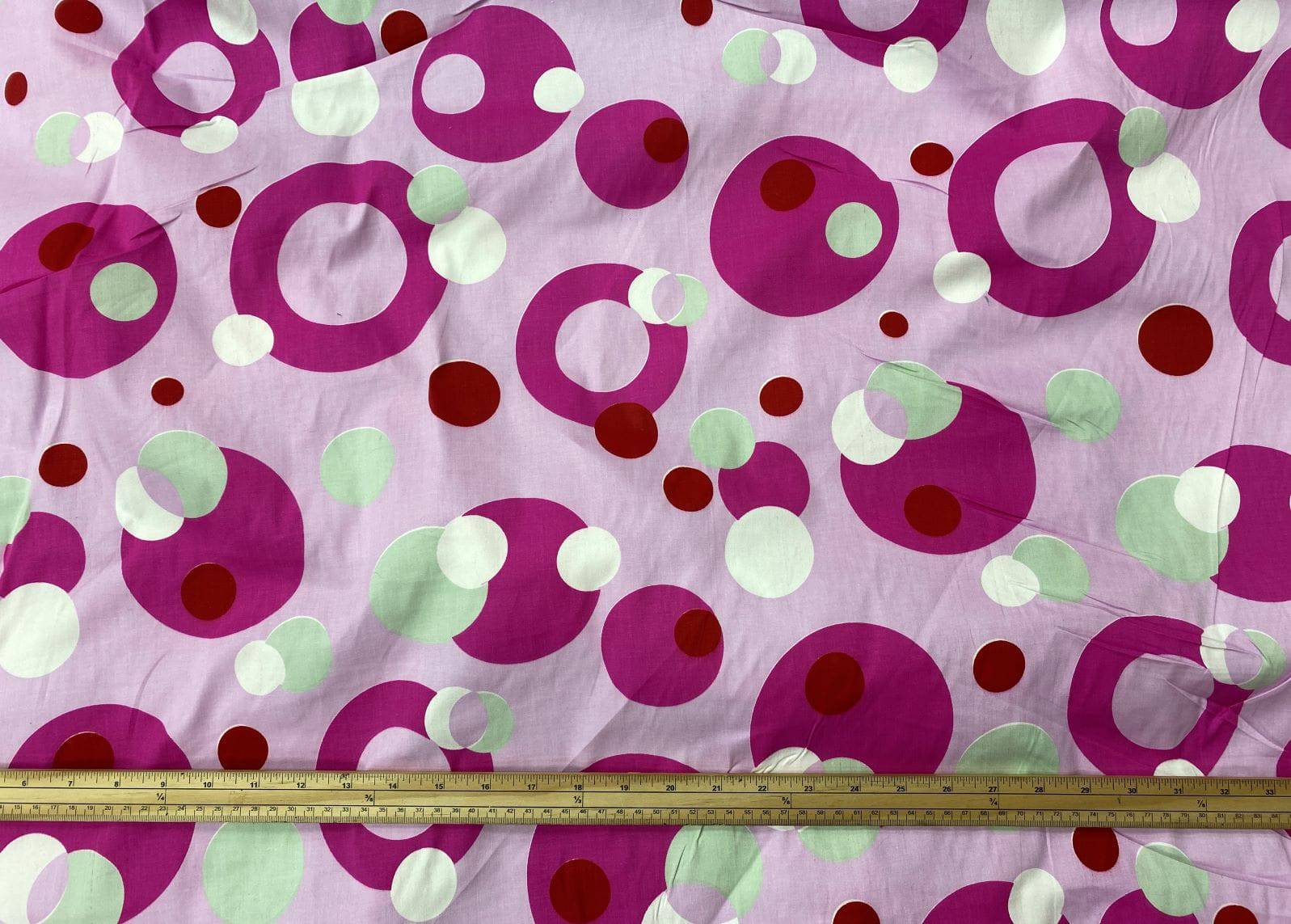 Large Polka Dot - Stretch Cotton - Cheap Fabrics