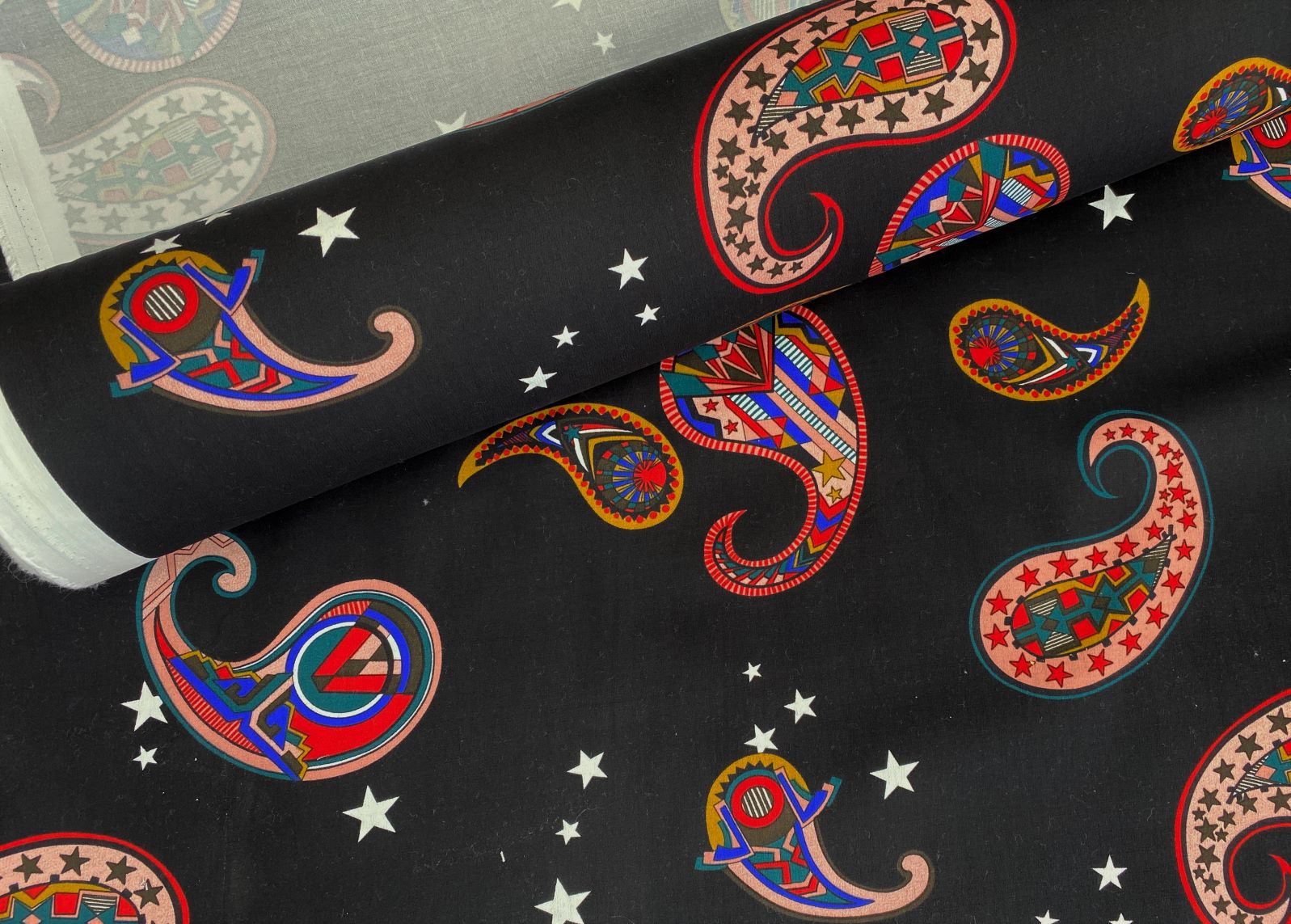 Magical Paisley - Stretch Cotton