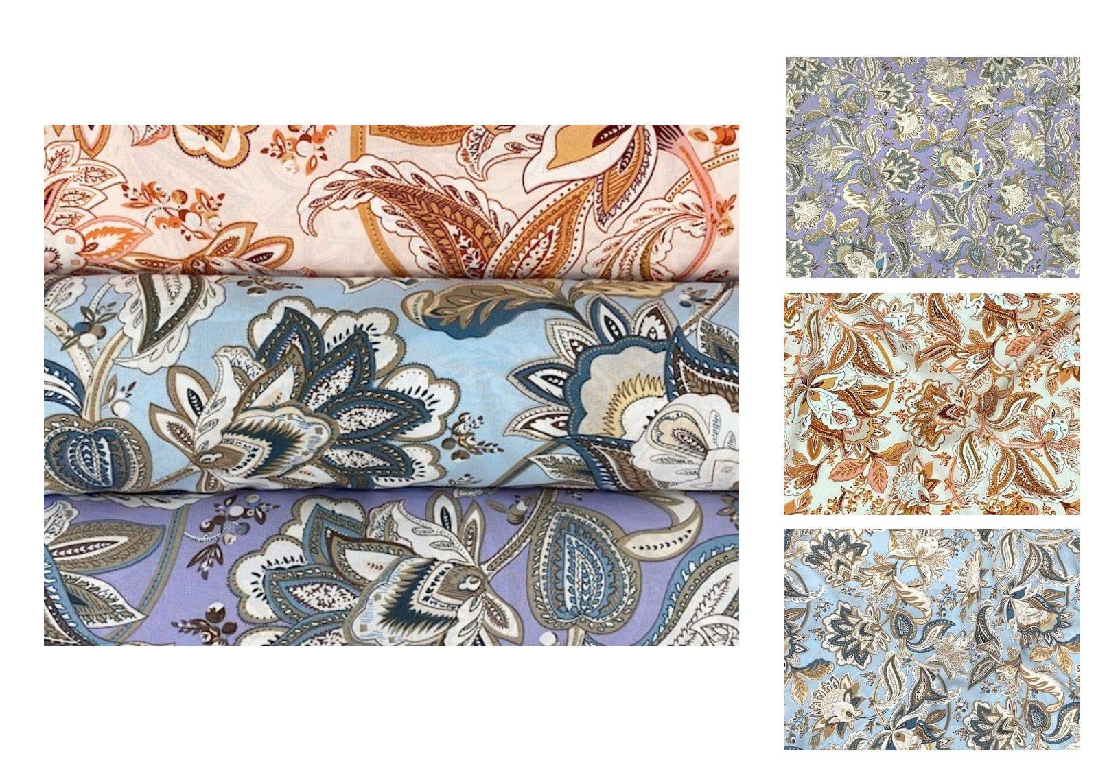 Floral Essence - Stretch Crepe - Cheap Fabrics